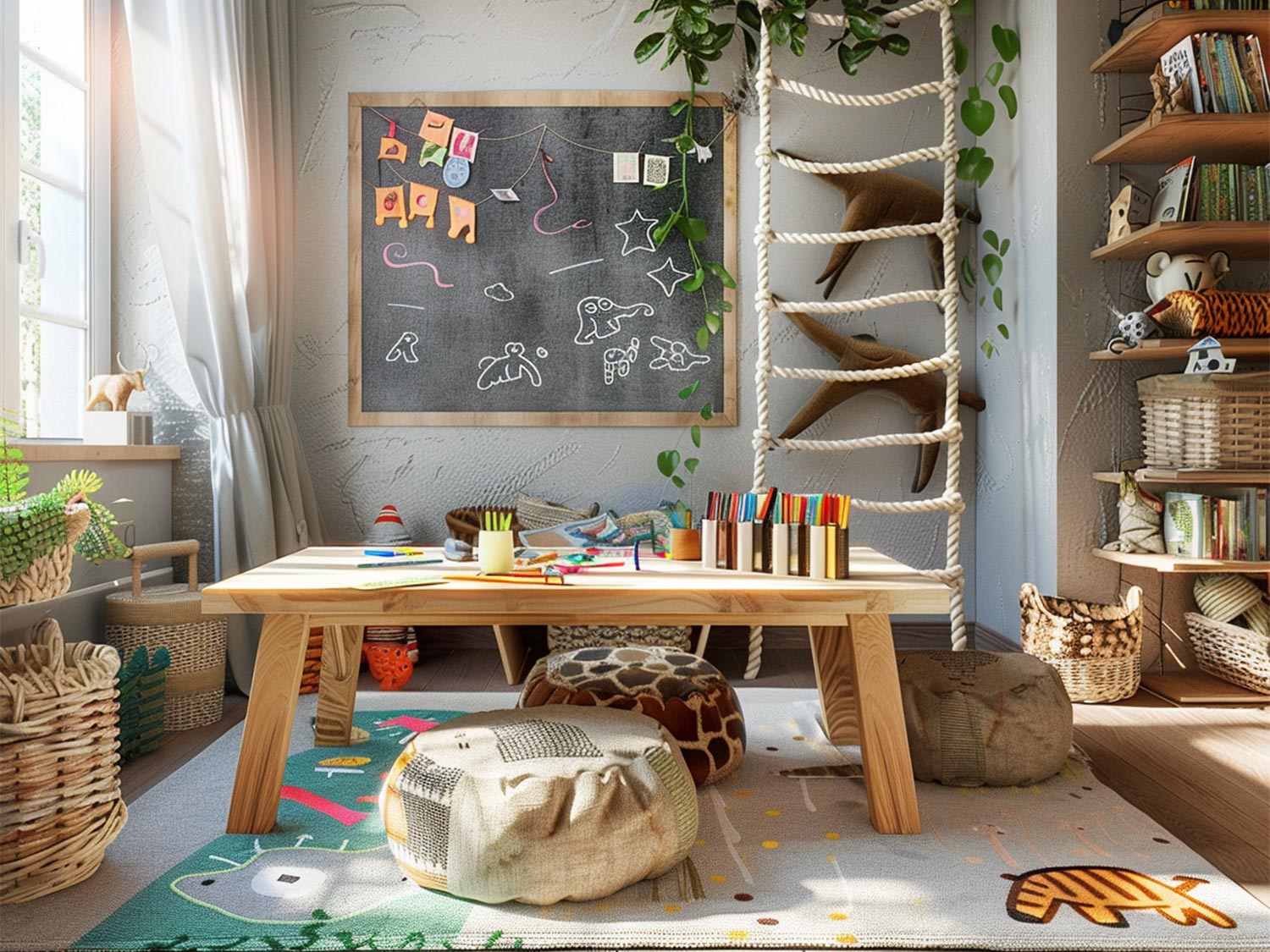 10 inspiracji na urządzenie kącika do relaksu w pokoju dziecka