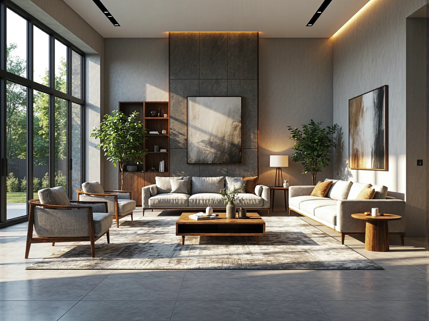 Praktyczne biurko składane zamontowane na ścianie w kawalerce, tworzące wygodne miejsce do pracy.