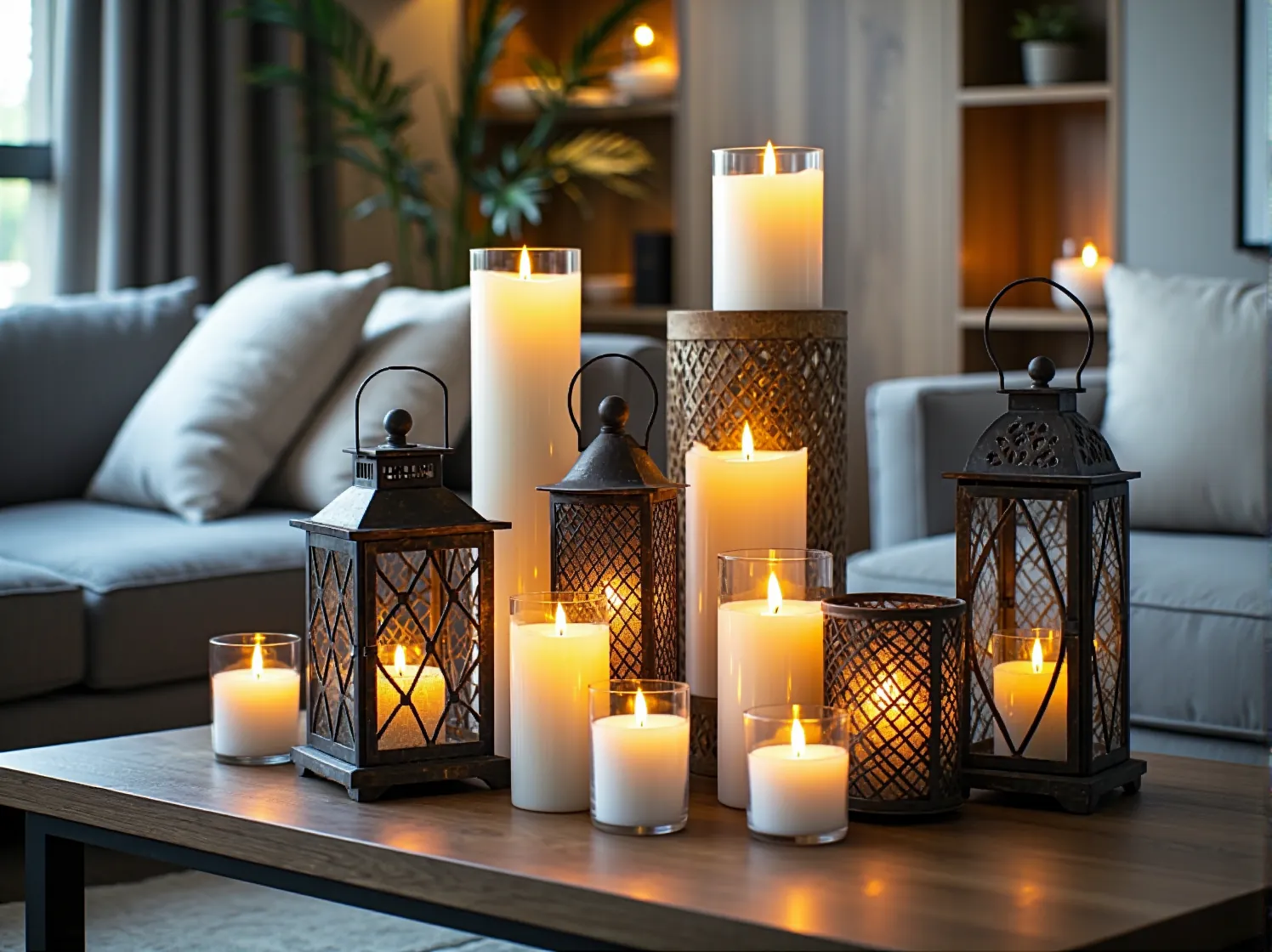 Nowoczesne oświetlenie LED jako kluczowy element dekoracji balkonu w stylu glamour. Przytulna i luksusowa oaza.