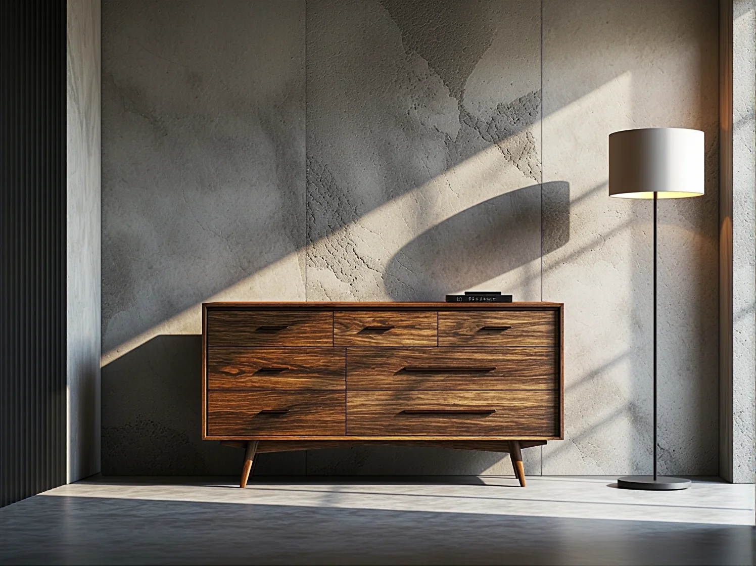 Detal odnowionej komody: ozdobna gałka i pomalowana na nowo szuflada. Inspiracja do renowacji mebli.