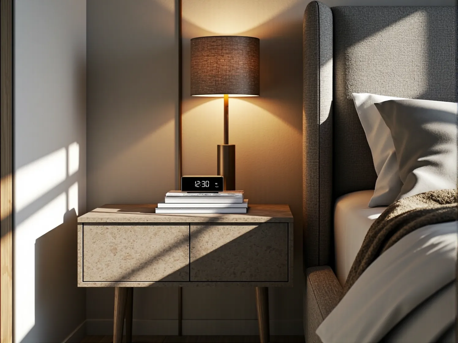 Osoba ciesząca się relaksującym masażem na łóżku kontynentalnym. Odprężenie dla ciała i umysłu po ciężkim dniu.