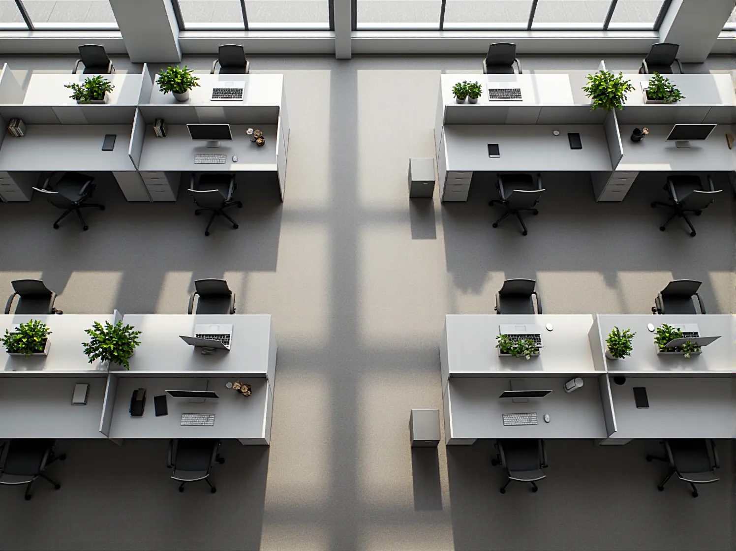 Strefa relaksu w nowoczesnym biurze z wygodnymi fotelami, idealne miejsce na przerwę i regenerację sił.